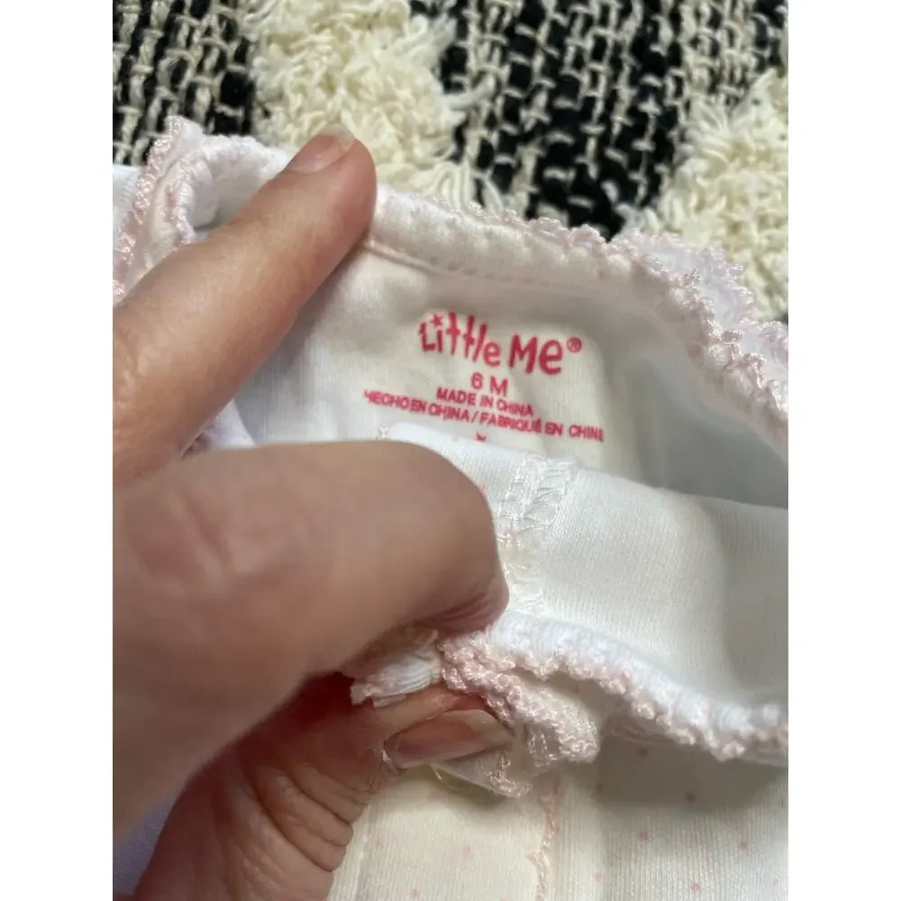 Little me Hat, Cardigan, and pants baby girl outfit 6mo Sweet Dainty